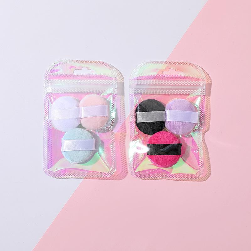 1/3/6 vnt. Mini pirštų kempinėlės Detalių makiažo kempinėlė Veido pudra Maskuoklis Maišymui Kosmetikos aksesuarai Makiažo įrankiai Pirštų kempinėlė