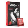 Manforce Xotic Strawberry Flavoured Condoms for Men | 10 Pcs | Extra Dotted & Lubricated Latex Condoms | For Enhanced Pleasure of Both| India’s No.