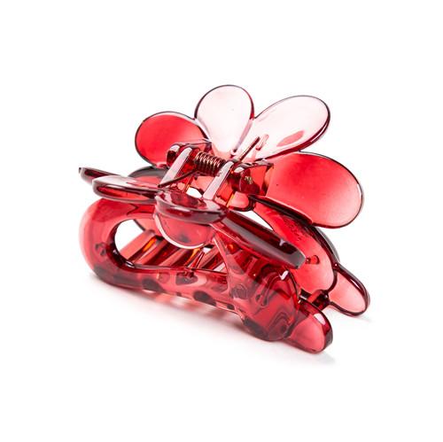 6.5cm Long Cute Bunny Hair Claws Crab Hairclips for Thin Hair Fashion Solid Color Plastic Headwear for Women and Girls