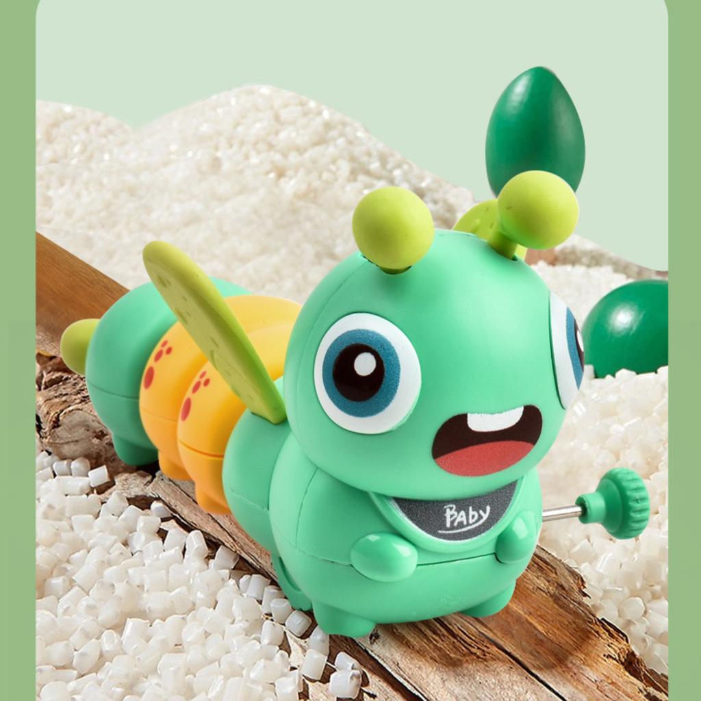 Wind Up Bee And Worm Toy, Swinging Decompression Toy
