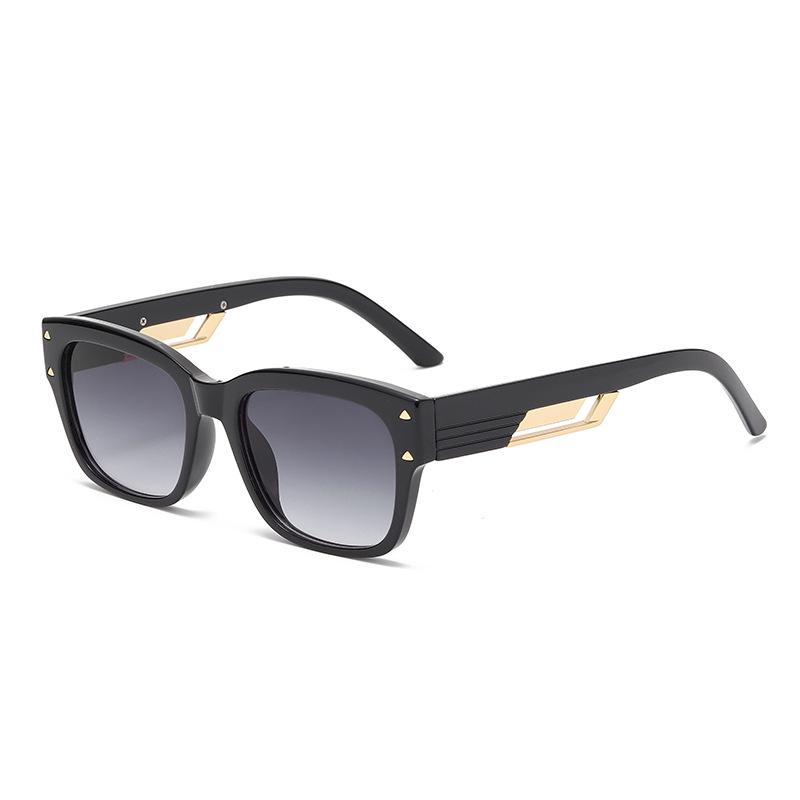 

New European-American Square Fashion Sunglasses for Women: High-End, Stylish, Sun-Protective, Luxury Travel Shades