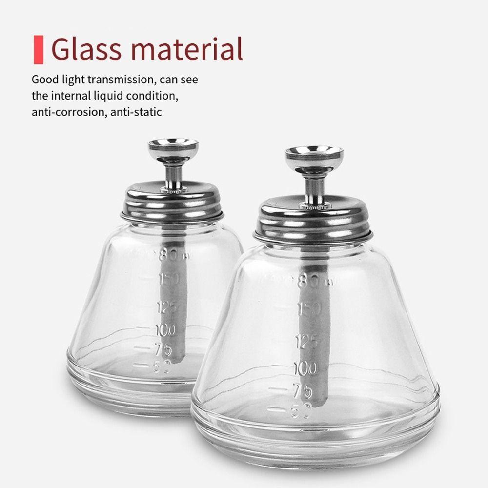 Empty Push Down Pump Dispenser Top Press Type Liquid Pumping Dispenser Bottle  Laboratory