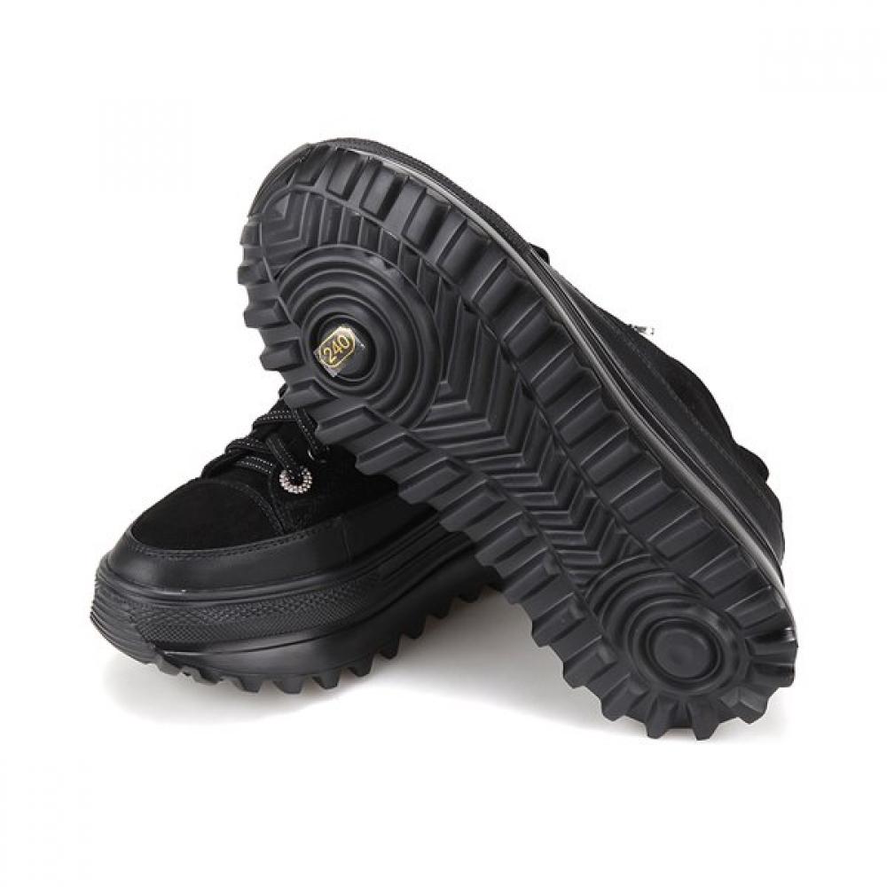 Barbara Height Increasing Sneakers 5cm Black Blj618