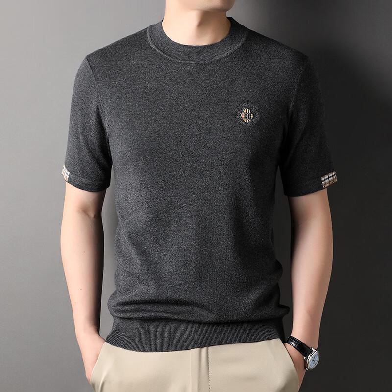 IMAGINEX Men's Urban Casual Knit Short Sleeve T-shirt