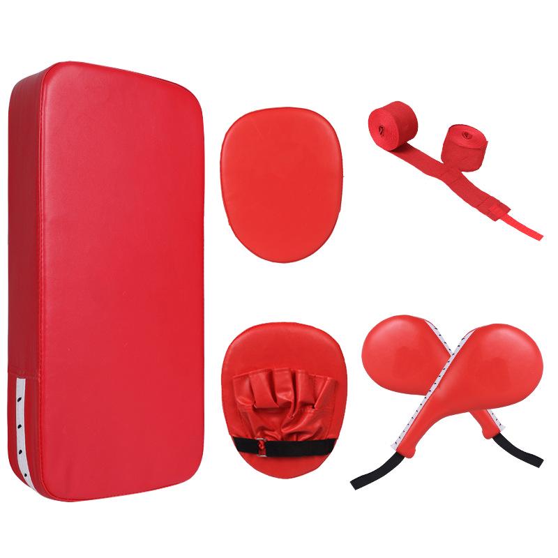 Набор для тренировок по тхэквондо из 7 предметов: Мишени для ног и рук, Боксерские бинты, Спортивная экипировка для тренеров 7-piece set