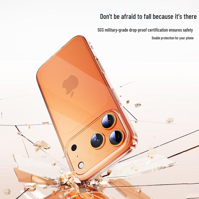 BIAZE Transparent Full-Wrap Phone Case for iPhone Air