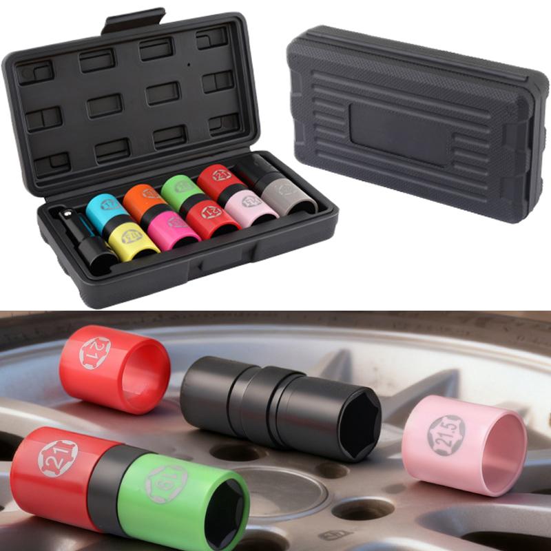 

Wheel Hex Socket Set 1/2in Drive Deep Wall For Impact Wrench Tire Auto Repair Drive Wheel Protector Socket Wrench Sleeve China Mainland