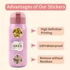 100 Cartoon Retro Style Pattern Stickers Personalized Decorative Suitcase Notebook Personalized Waterproof Stickers