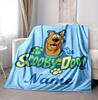 Custom Name Scooby Doo Adventure Flannel Blanket Throw Blanket Soft Warm Sofa Bed home Decor Unique Gift
