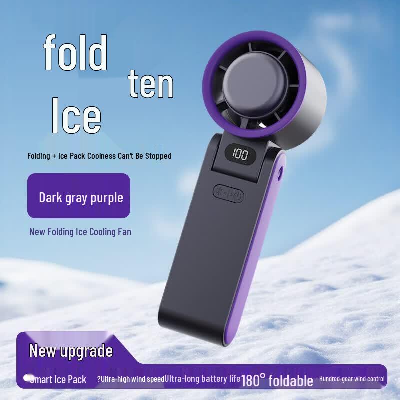 SNGERON Portable Ice Cooling Fan