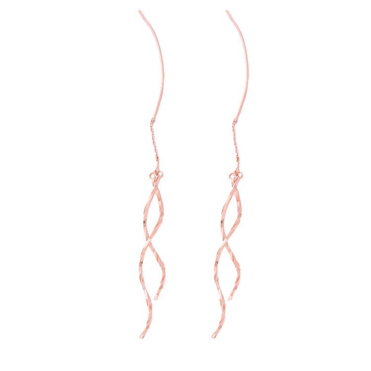 Wind Wave Earrings, Super Fairy Temperament, Thin Long Fringed Earrings, Personalized And Advanced Earrings