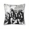 1Pc Katseye Global Girl Group Pillow Cover, Polyester 2D Double-Sided Print, Soft Square Cushion Case For Bedroom & Dorm, Fan Me