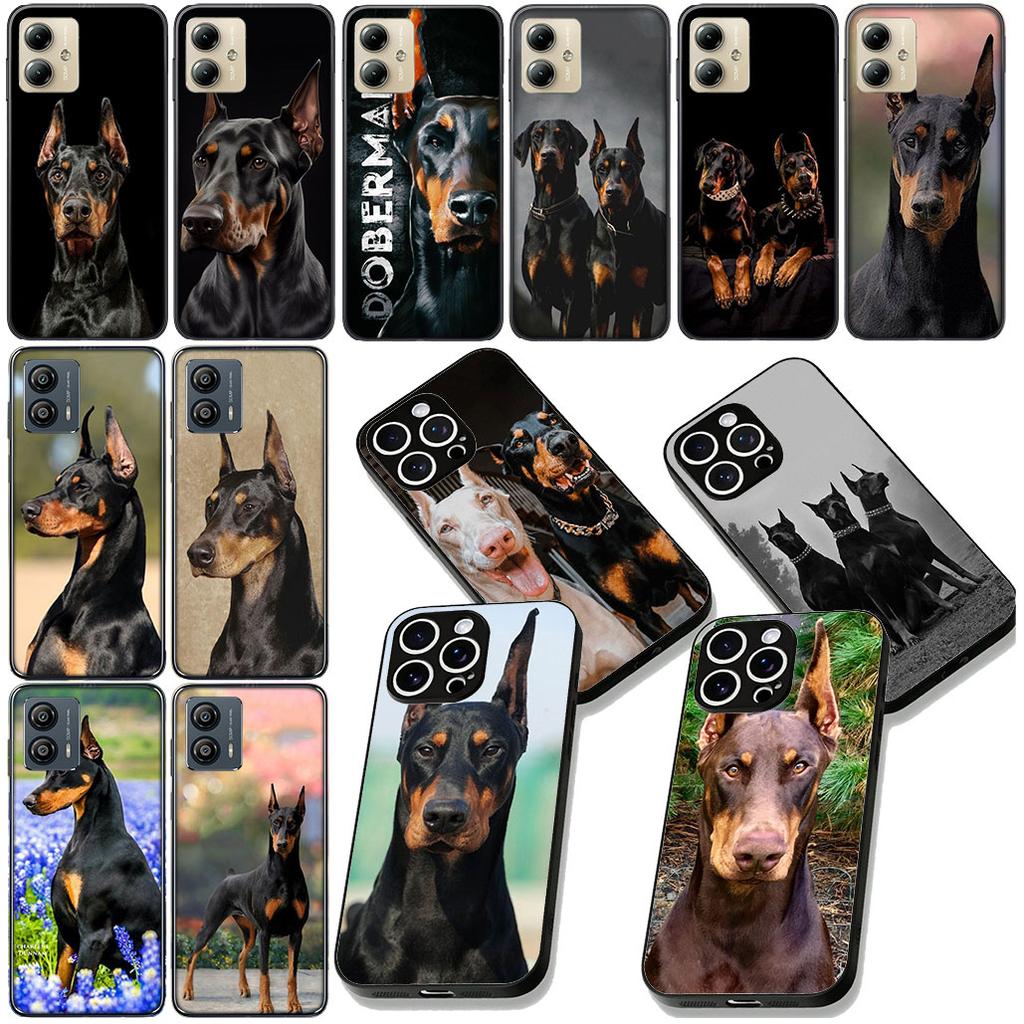 Doberman Dog Protective Cover for Samsung Galaxy Note 20 9 10 S8 S10 Lite S9 Plus A54 A53 A21S S10E A17 Phone Case