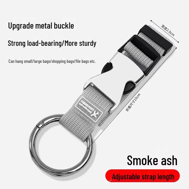 Travel Essential Suitcase and Backpack Anti-Lost Bungee Cord Strap with Hanging Buckle