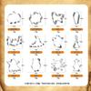 12PCS Halloween Cookie Cutter Set Pumpkin Ghost Bat Shape DIY Chocolate Fondant Mold Biscuits Mould Halloween Baking Tools