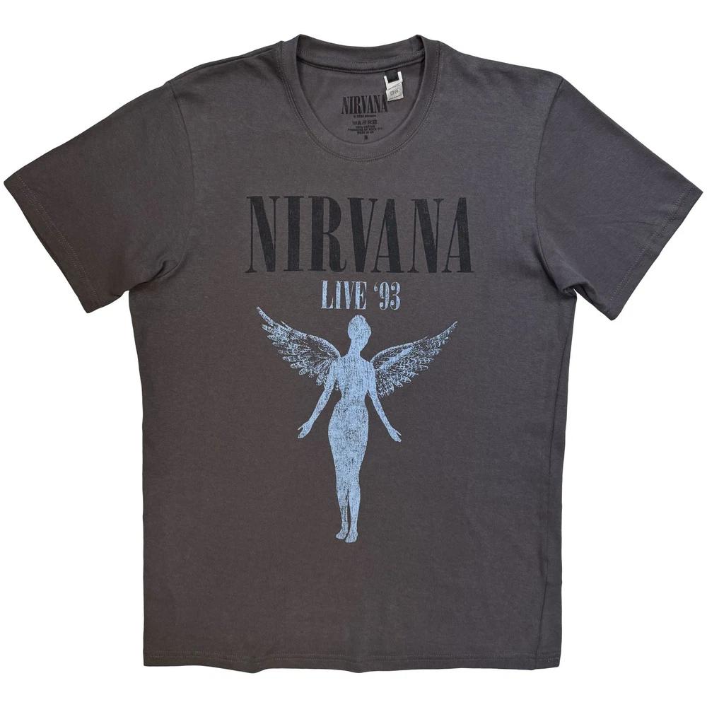 Nirvana Live 93 Angel TShirt Unisexs L