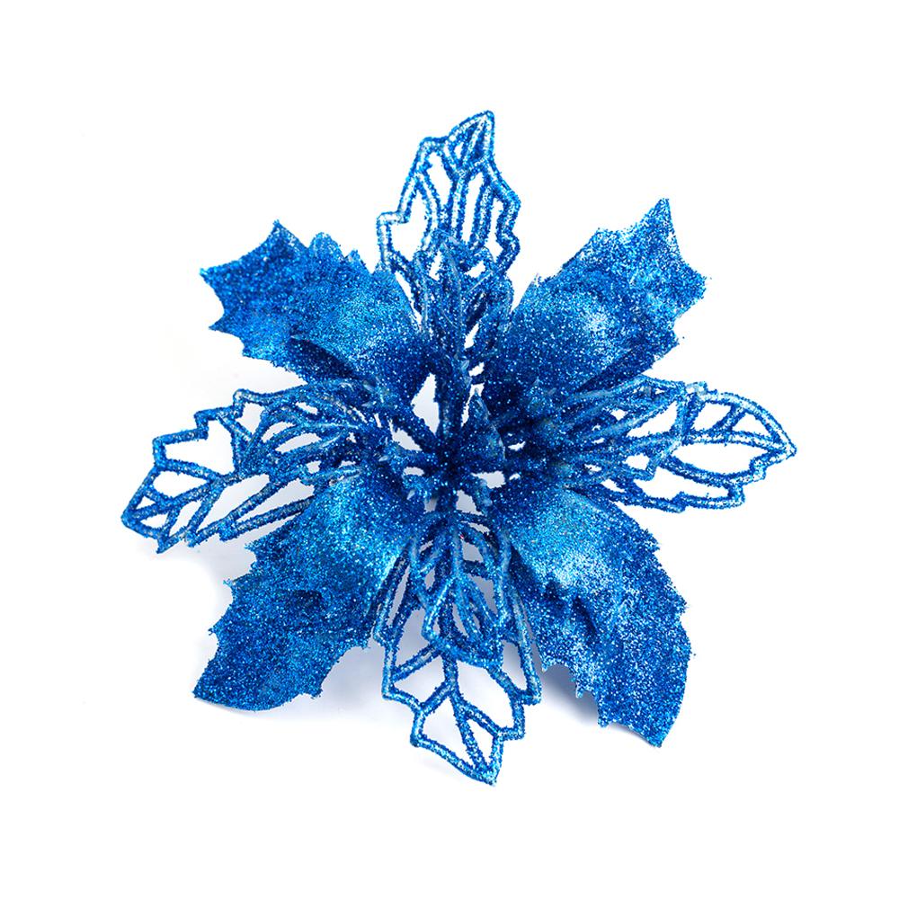 10Pcs Artificial Flowers 11/16CM Fake Flower For Home Decor Party Supplies Christmas Decoration Ornaments Garland Accessories
