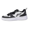Li Ning Synthetikleder Bequem Trendig Rutschfest Leicht Low-Top Skateschuhe Damen Sneaker Weiß Schwarz AGCU544-3