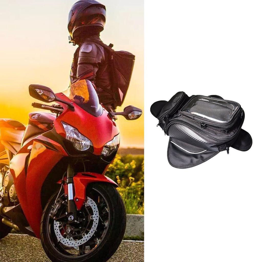 Motorbike Tank Bag Strong Magnet Slanting Single Shoulder Bag Waterproof M