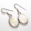 Outstanding Mother Of Pearl 925 Silver Plated Earrings 1.5" Gift Jewelry u7a90