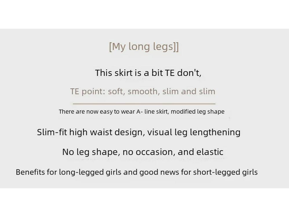 Women's High Waist Retro Denim Skort: A-Line, Anti-Exposure, Small Size