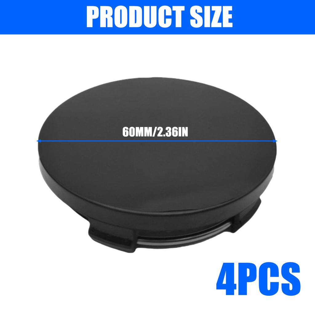 Dekielki na piasty kół samochodowych ABS Pokrywa środkowa piasty koła pojazdu Dekielki środkowe piasty koła samochodowego Akcesoria samochodowe 4 szt. do samochodu ciężarowego