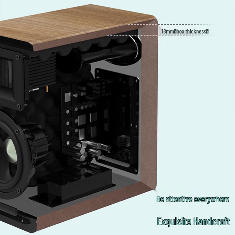 Edifier AIRPULSE A80 Bookshelf Active Bluetooth Speakers