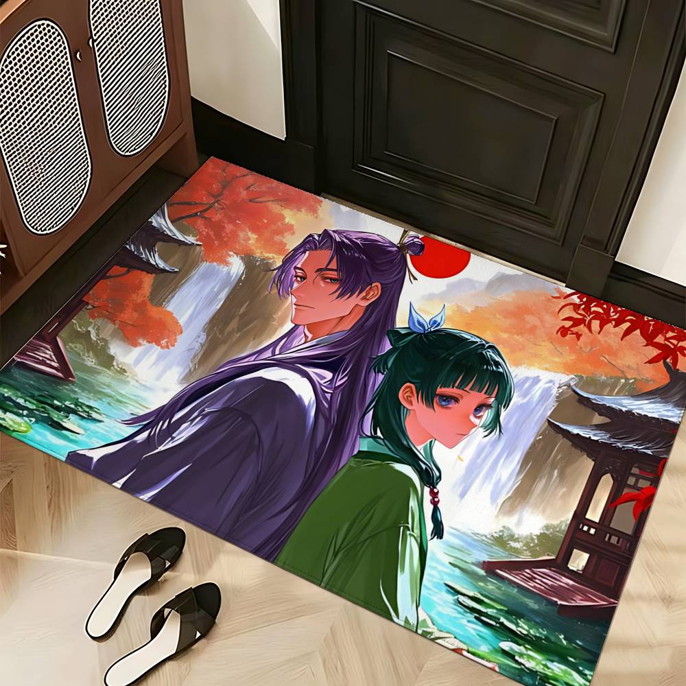 Anime K-kusuriya No Hitorigoto-S Cute Carpet Bathroom Anti-slip Mat Door Mat Home Decoration Mat Entrance Mat Scratch-resistant