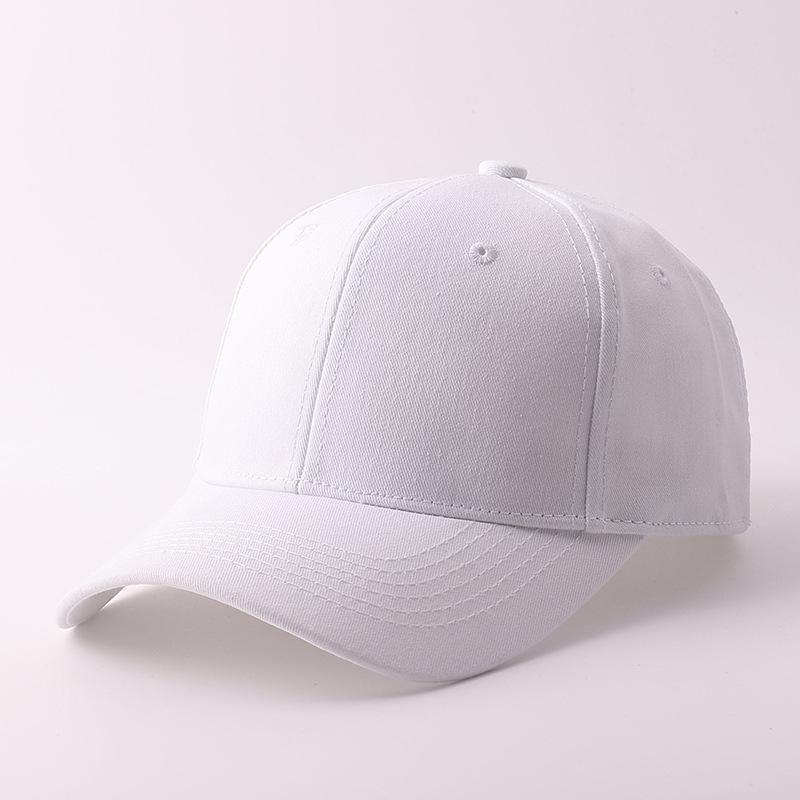 Pure cotton simple light board baseball cap fashionable hard top wide brim sunshade cap spot