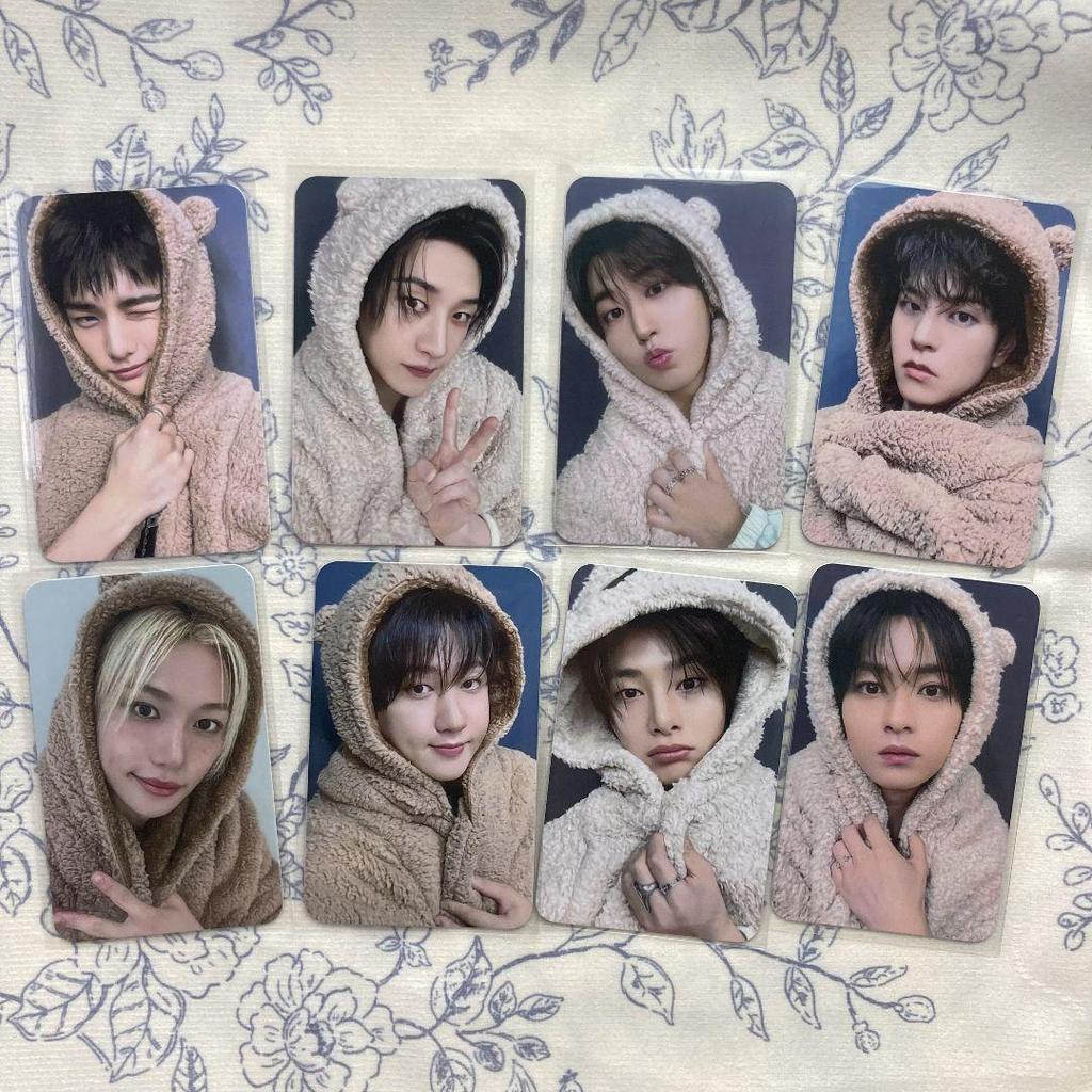 [USED] Stray Kids KARMA FANS Purchase Bonus Pre-list Trading Cards (8 Cards)