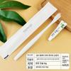 Hotel Room Portable Travel Disposable Razor Japanese Guesthouse Hotel Guest Classic White Toothbrush + Double-sided Needle 1 Pcs