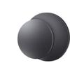 Round Door Knob European-Style Single Hole Stainless Steel Drawer Knob Self-Adhesive White Wardrobe Handle Cabinet