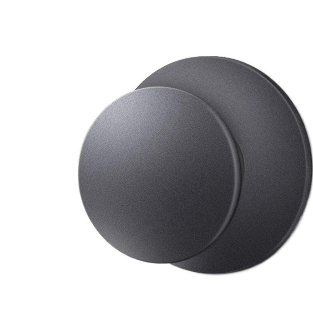 Round Door Knob European-Style Single Hole Stainless Steel Drawer Knob Self-Adhesive White Wardrobe Handle Cabinet