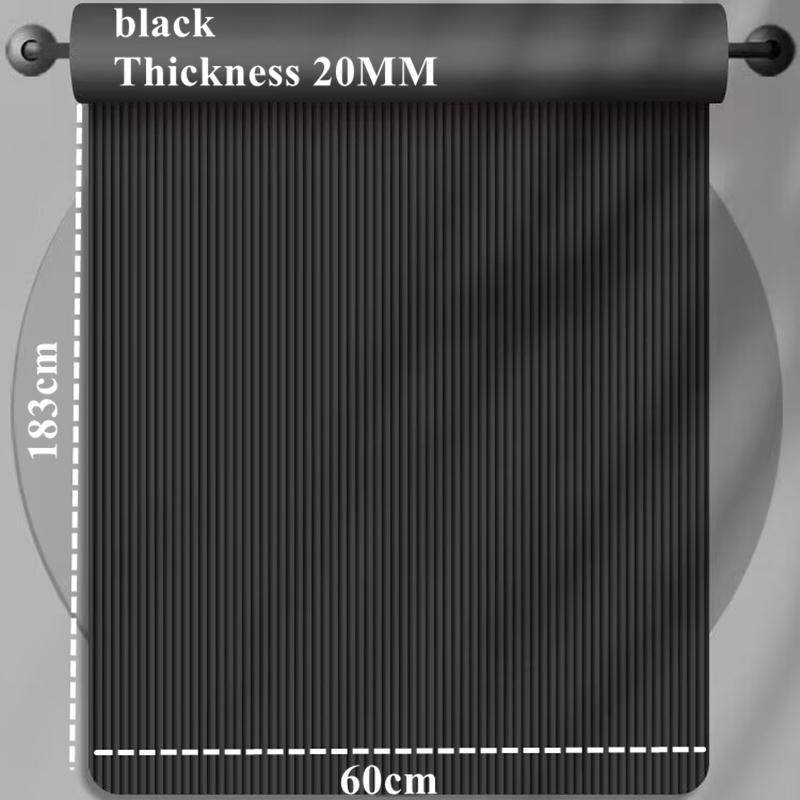 20Mm 183×60Cmthick Yoga Mats Anti-Slip Sport Fitness Mat Blanket Fit For Exercise Yoga And Pilates Gymnastics Mat Fitness Equipment