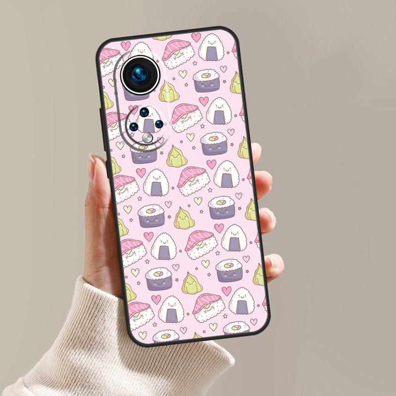 

Kawaii Sushi Crowd Case For Honor Magic 8 6 5 7 Lite 400 Pro 200 90 70 50 X8c X8b X9a X9b X9c X9d Win RT Cover Honor 70