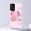 Cute Axolotl Kawaii Soft Case For Samsung Galaxy A52 A42 A32 A22 A12 A02S Phone Cover A50 A51 A70 A71 A41 A31 A21S A40 A30 A20E