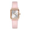 Dames Mode Vierkante Plaat Eenvoudige Exquise Kleine Suikerklontje Riem Quartz Waterdicht Horloge voor Middelbare Scholier