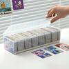 Transparent Plastic Card Storage Box - Holds 550+ Game Cards