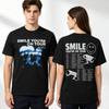 2026 Jutes Smile Je bent op Tour T-shirt Korte Mouw Katoen Los Zomer T-shirts Unisex Mannen Vrouwen Los Streetwear Print Merchandise