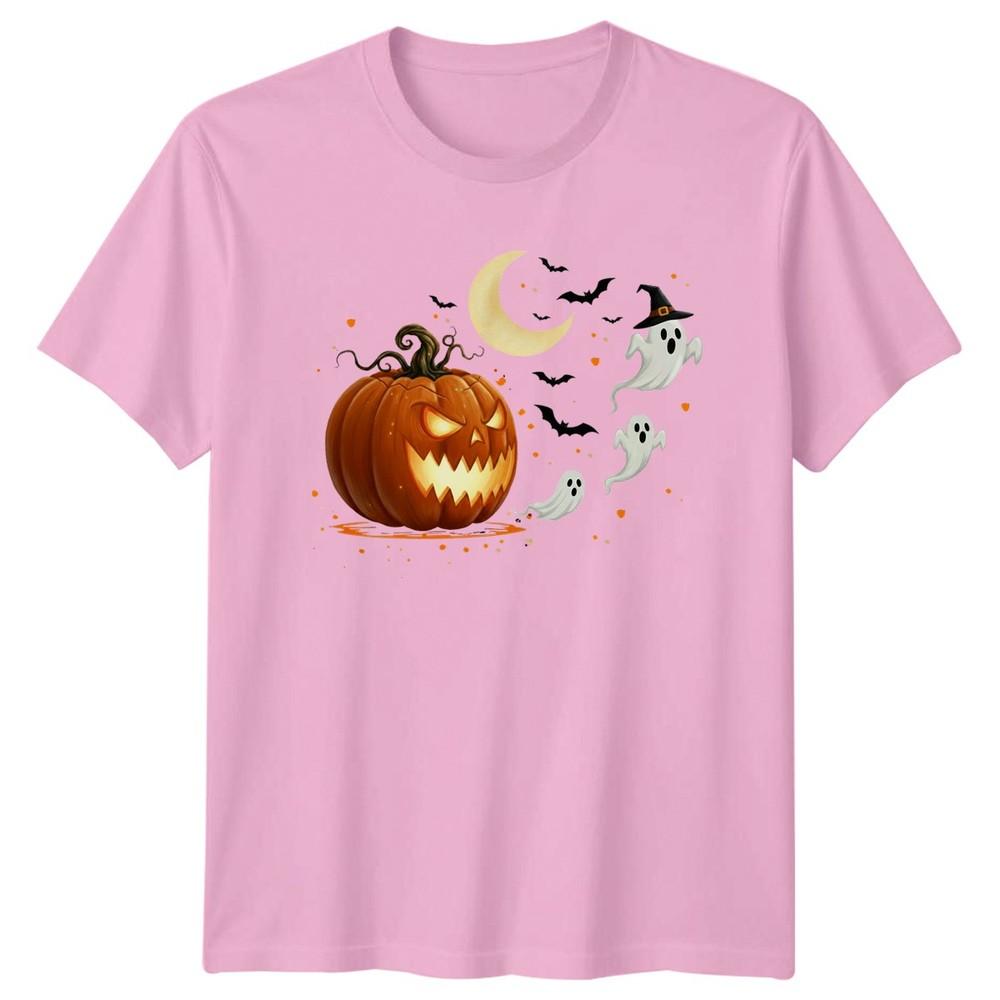 Scary Jack O Lantern Pumpkin Spooky TShirt Halloween Horror Costume