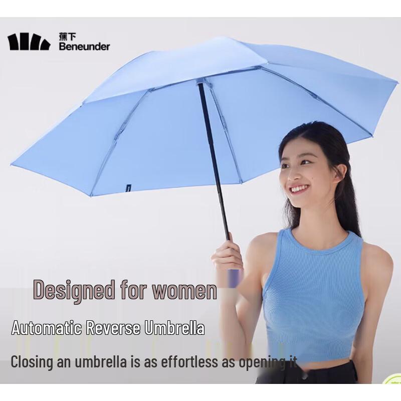 Beneunder Monsoon Automatic Triple-Fold Umbrella