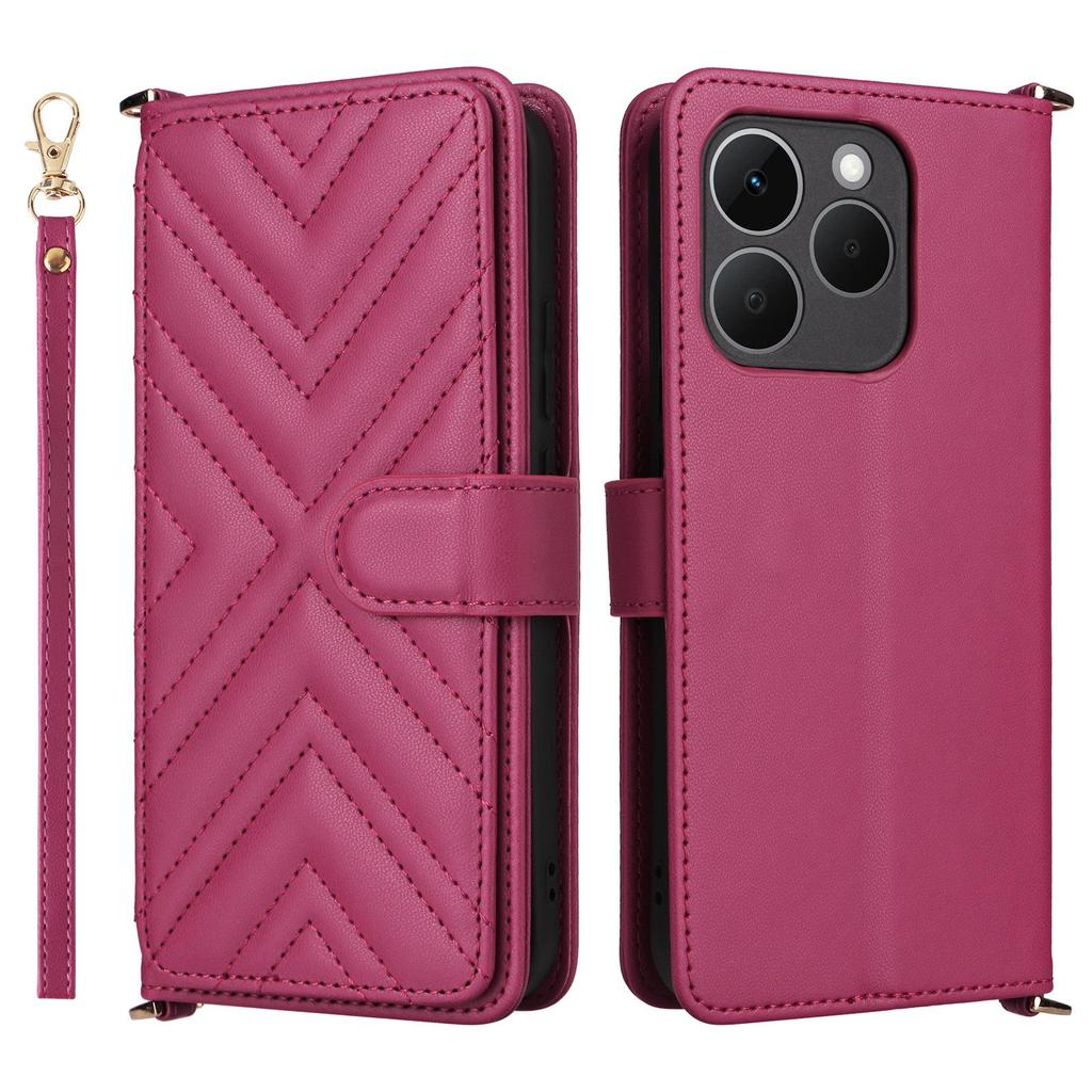 OPPO Realme 15T 5G Leather Wallet Case with Multi-Card Slots