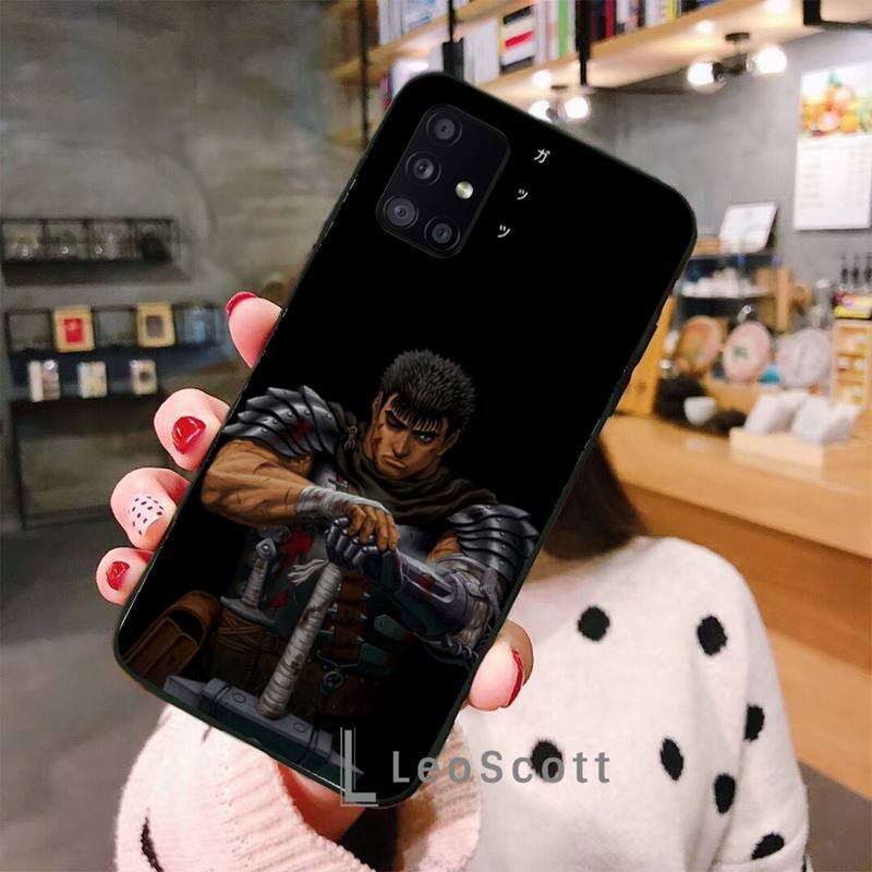 

Чехол для телефона «Берсерк» для Samsung A32 A51 A52 A71 A50 A12 A21S S10 S20 S21 Plus Fe Ultra samsung a21s