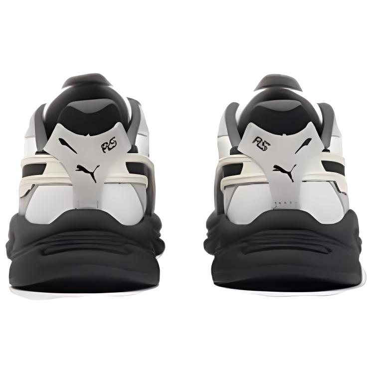 Nye PUMA Rs Connect Støtdempere Sklisikre Slitesterke Lav topp Chunky Sneakers Unisex Svart Hvit Grå 375151-08