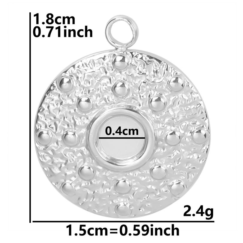 100% Stainless Steel Heart Cross Star Moon Charms For Jewelry Making Diy Stone Crystal Enamel Connector Metal Pendant Accessorie