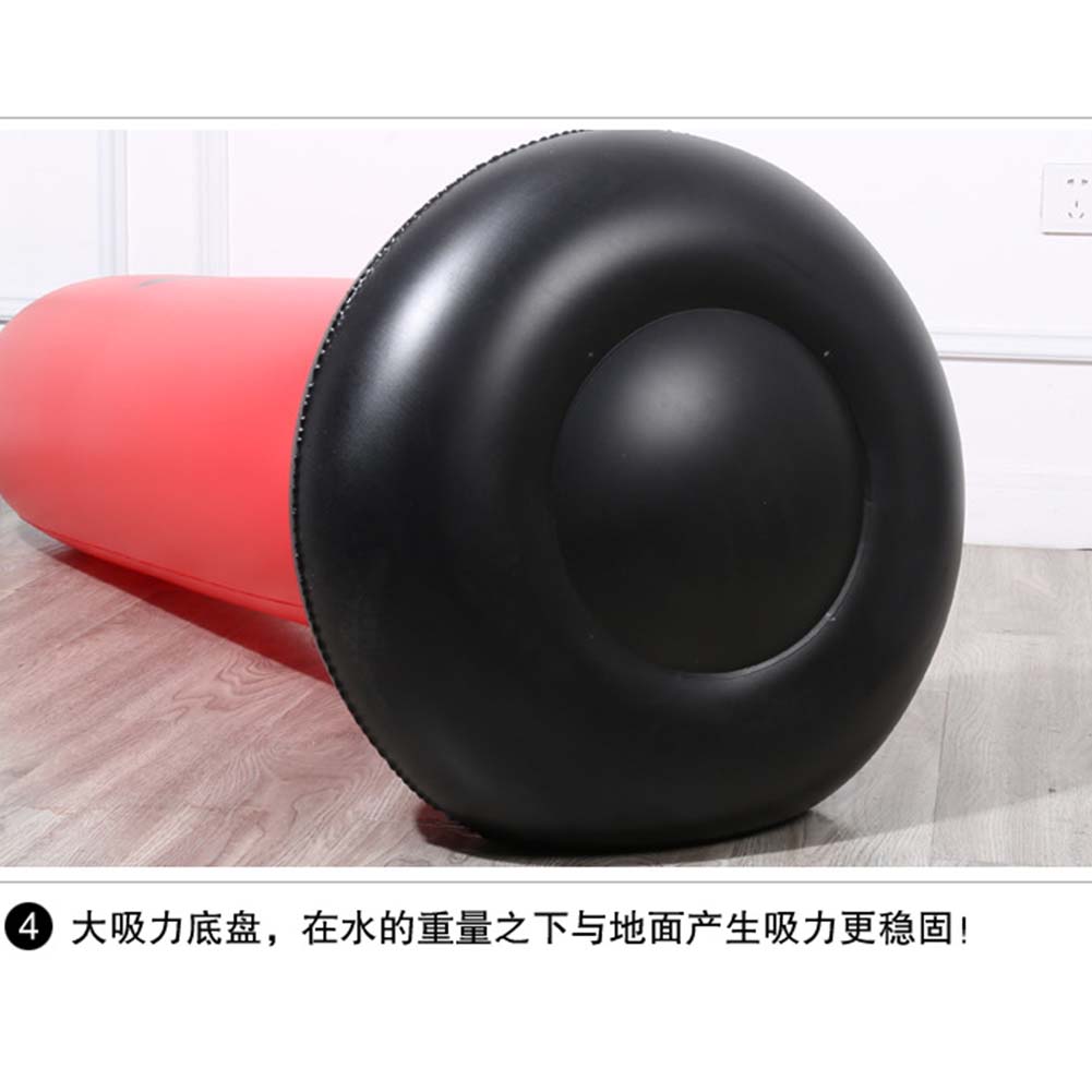 Inflatable Vertical Boxing Column Tumbler Inflatable Sandbag Decompression Fitness Toy