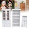 Bjd Ob11 110 Furniture Chest Of Five Drawers White Mini Doll Accessories House