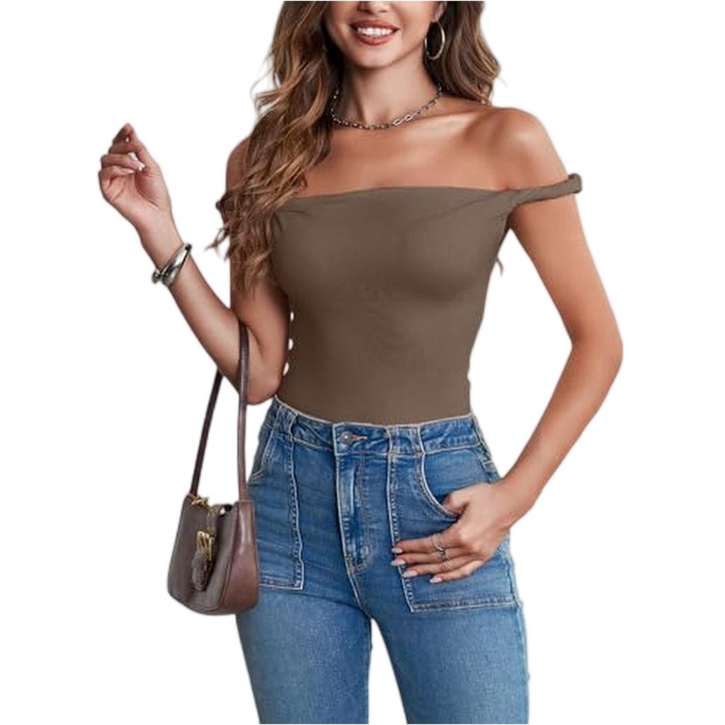 Women's Summer Off-Shoulder Fashionable And Sexy Top