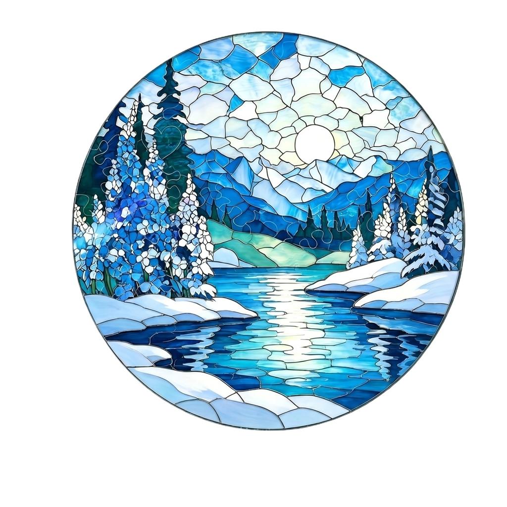 Acrylic Puzzle Can Be Hung Doors, Gardens, Indoor And Outdoor Decoration.