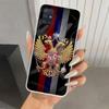 Russia Russian Flags Emblem Phone Case for Samsung Galaxy A52 A32 A22 A12 A02S A50S A30S A10S Note 20 Ultra 10 Plus S10 A31 A20